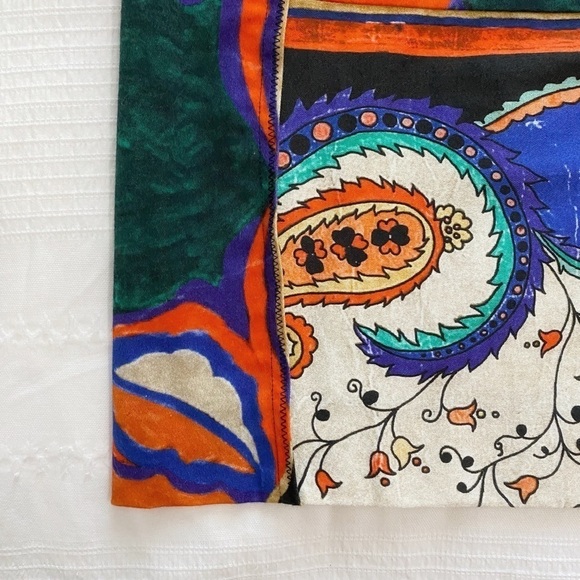 KOBI HALPERIN COLORFUL ABSTRACT SHORT SLEEVE SHIFT DRESS - S - Picture 9 of 10